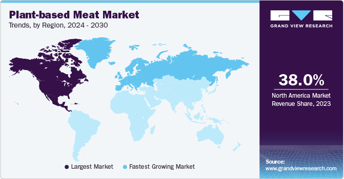 Plant-based Meat Market Trends, by Region, 2024 - 2030
