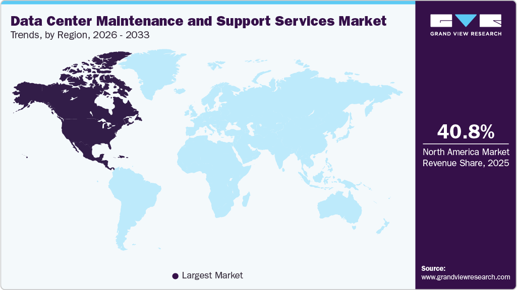 Data Center Maintenance And Support Services Market Trends, by Region, 2026 - 2033 Data Center Maintenance And Support Services Market Trends, by Region, 2026 - 2033